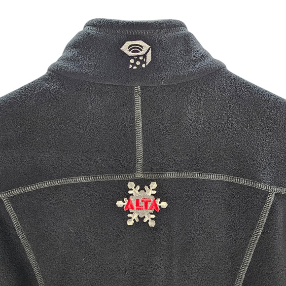 Mountain Hard Wear Mens S Jacket Fleece Charcoal Polyester Full Zip Long Sleeve - Picture 3 of 10